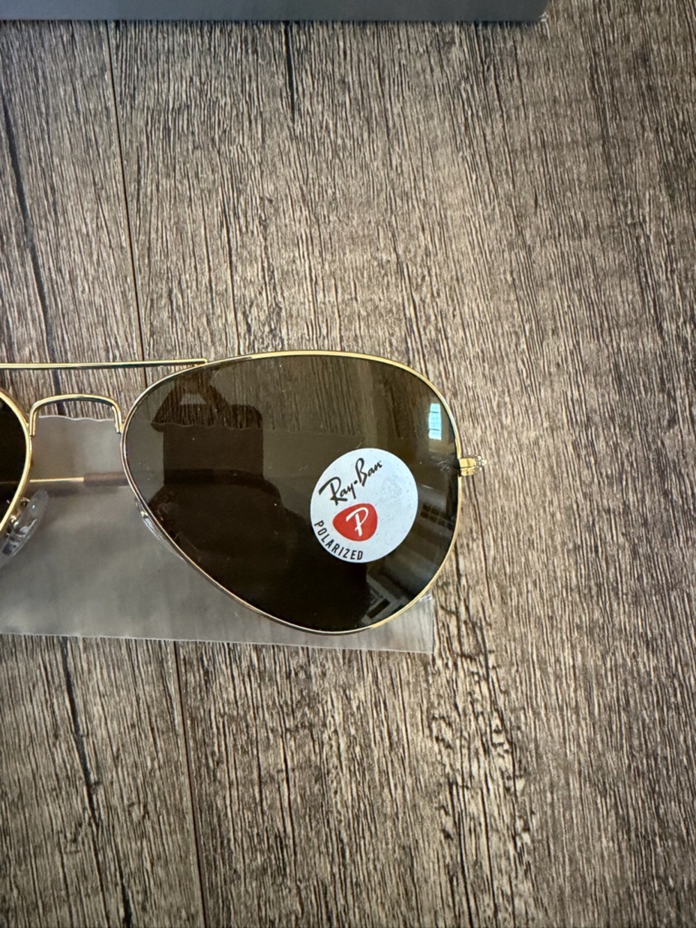 Ray-Ban Aviator Mens Sunglasses with Case - Picture 5 of 6